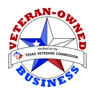 Veteran-Owned Business, verified by the Texas Veterans Commission